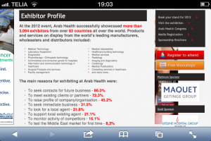 Varför närvara på Arab Health?