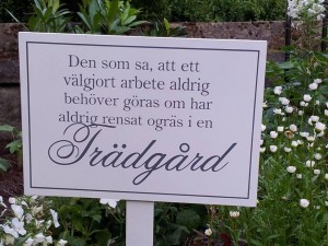 Som sagt! "Konstant arbete"